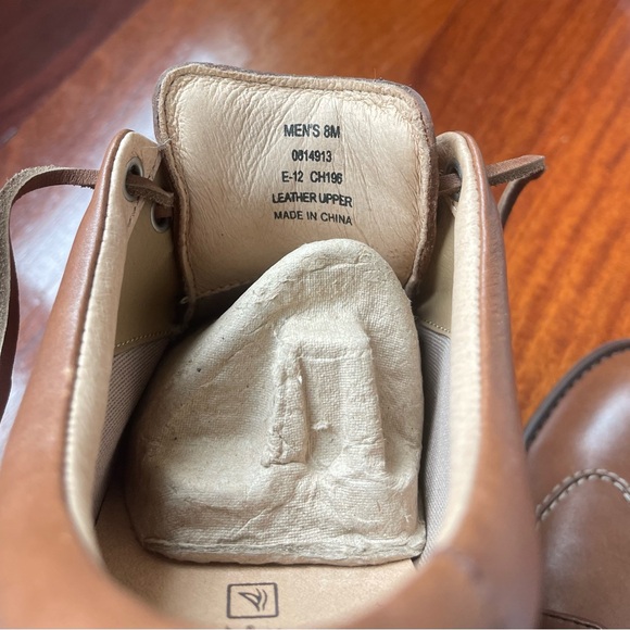 NWB Men SPERRY TOPSIDER Oxford Leather JAMESTOWN WING TIP BROWN Dress Shoes 8M - Picture 12 of 16